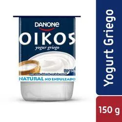 Yogurt Griego Danone Oikos Natural Sin Endulzar 150 g