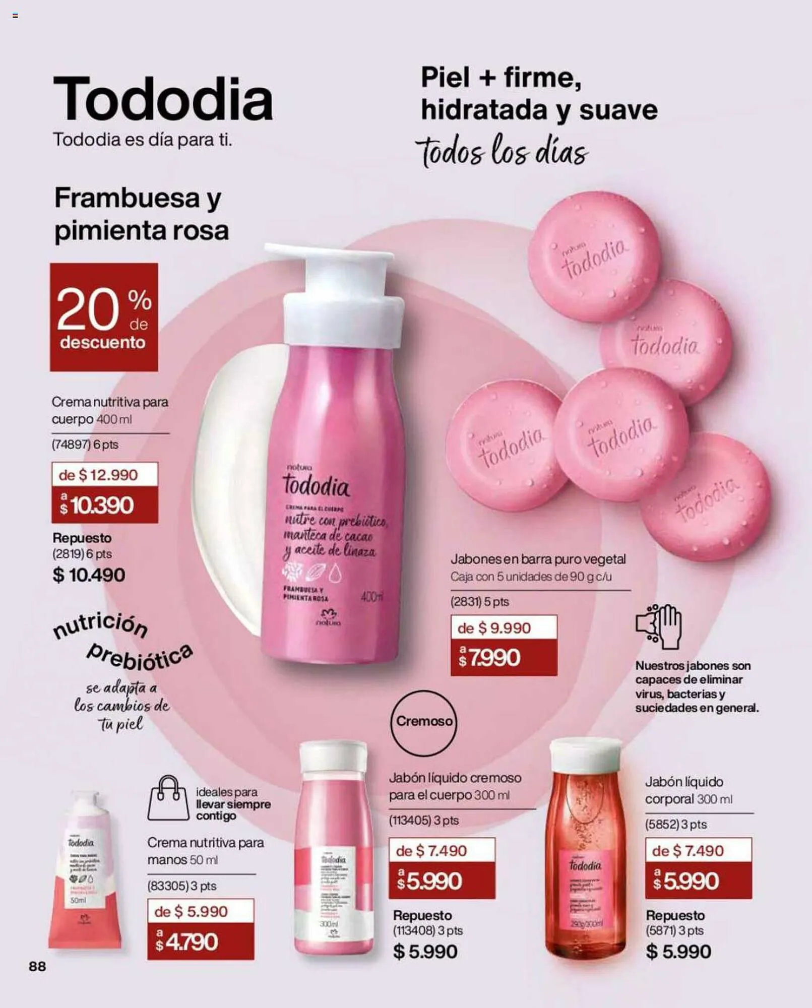 Catálogo de Catálogo Natura 1 de julio al 31 de octubre 2023 - Página 88