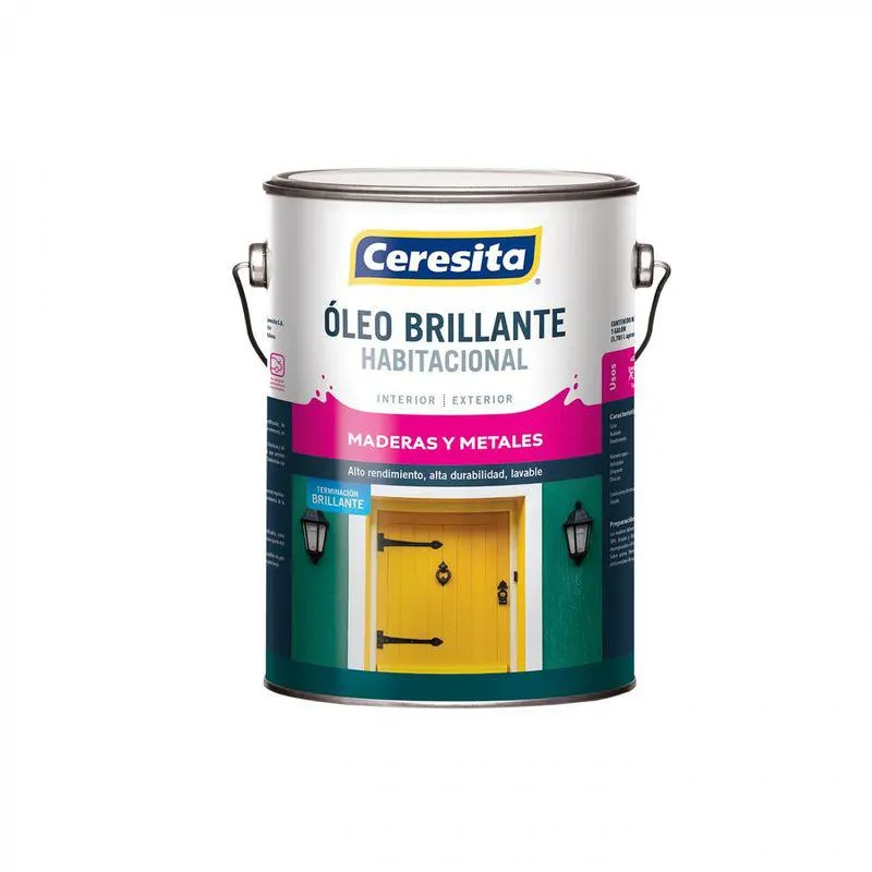 Oleo Brillante Habitacional Blanco Galón