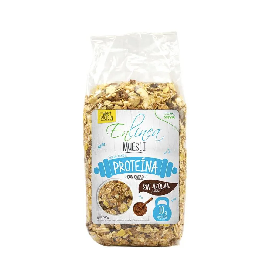 Cereal En Linea Muesli Proteína 700 gr