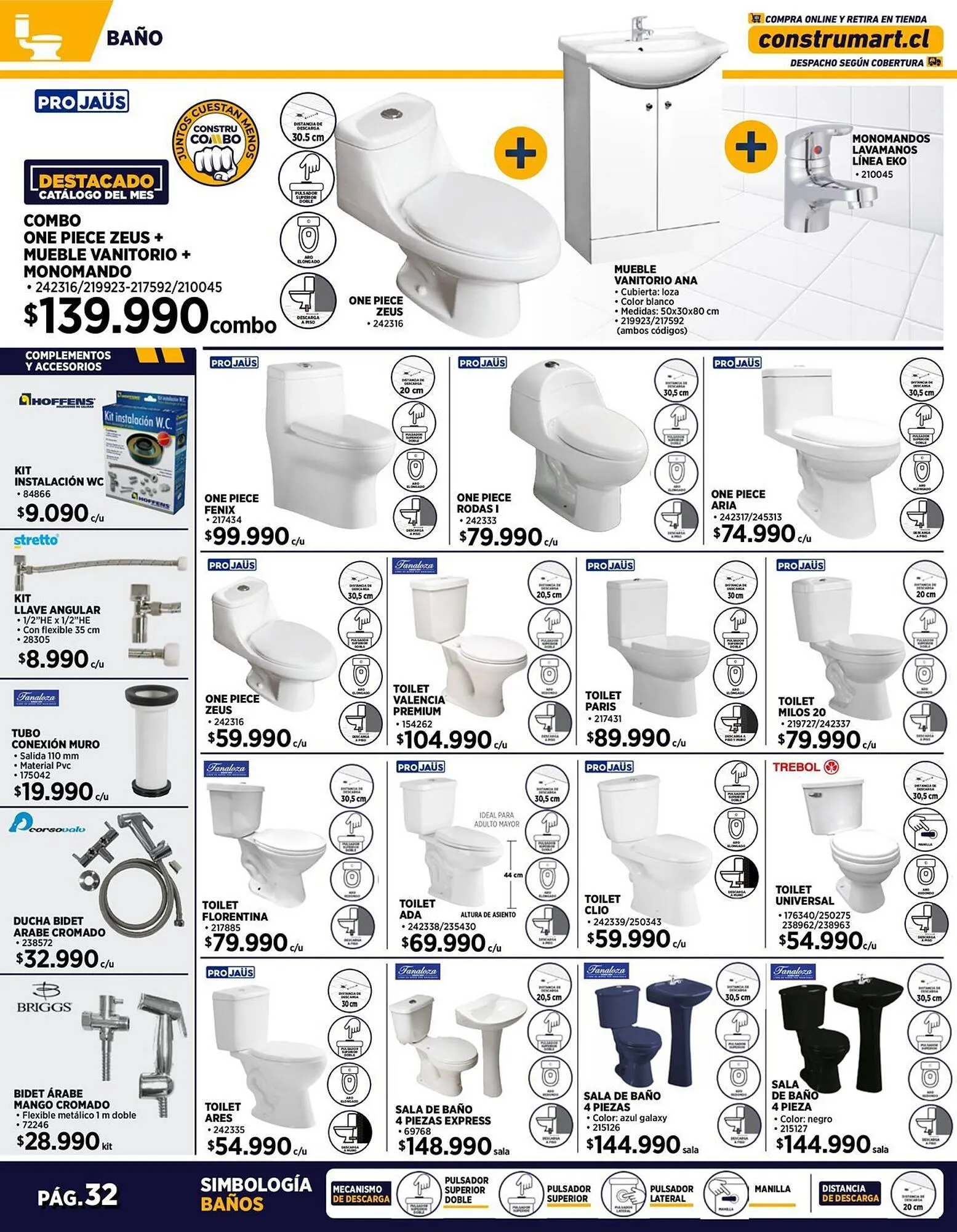 Catálogo de Catálogo Construmart 1 de julio al 31 de julio 2025 - Página 32