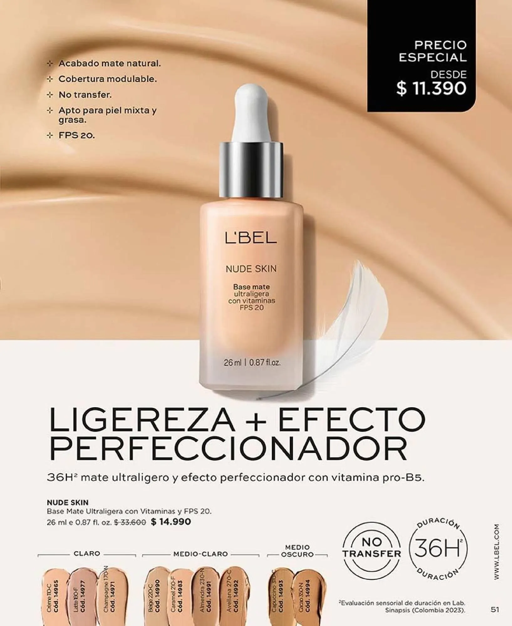 Catálogo de Catálogo L'Bel 10 de julio al 31 de diciembre 2025 - Página 51