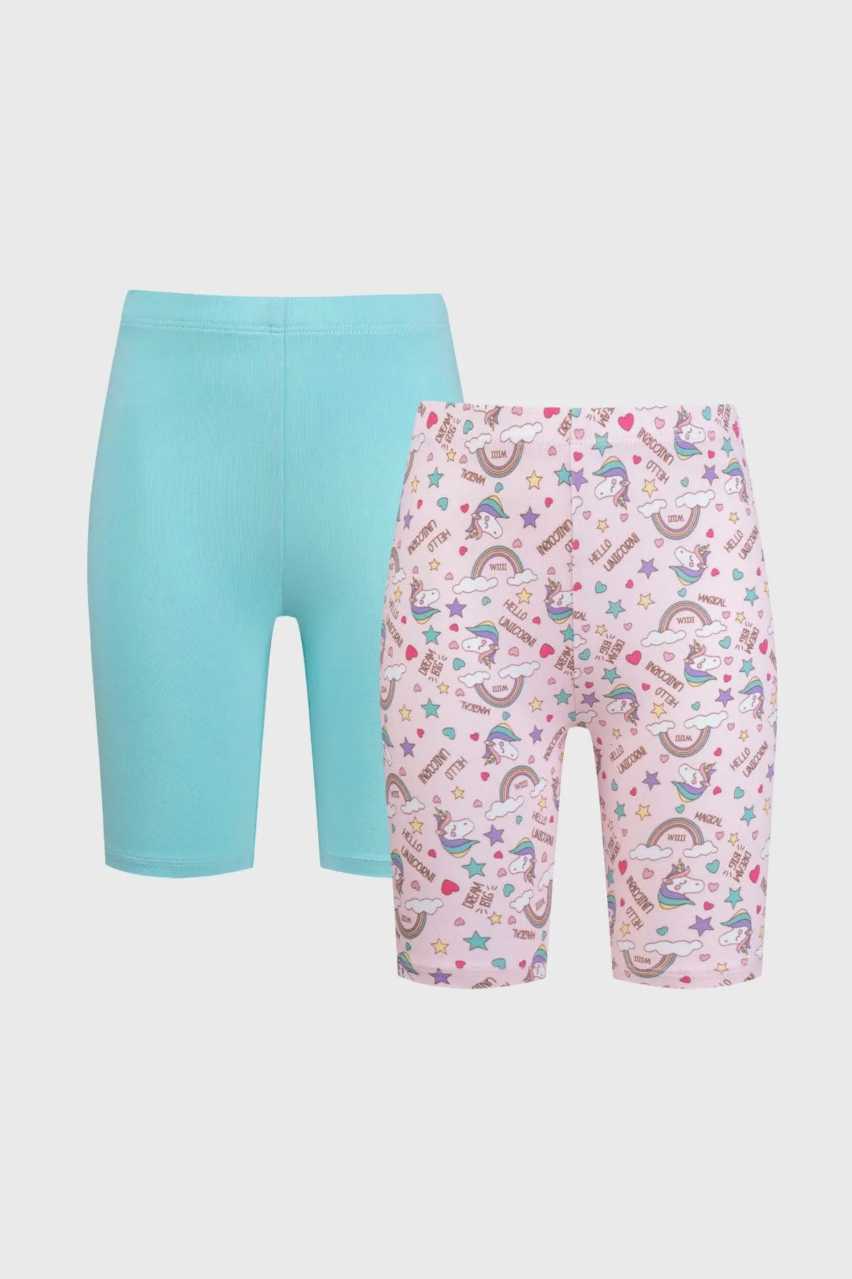 Calza Niña Biker Toddler Rosado Claro