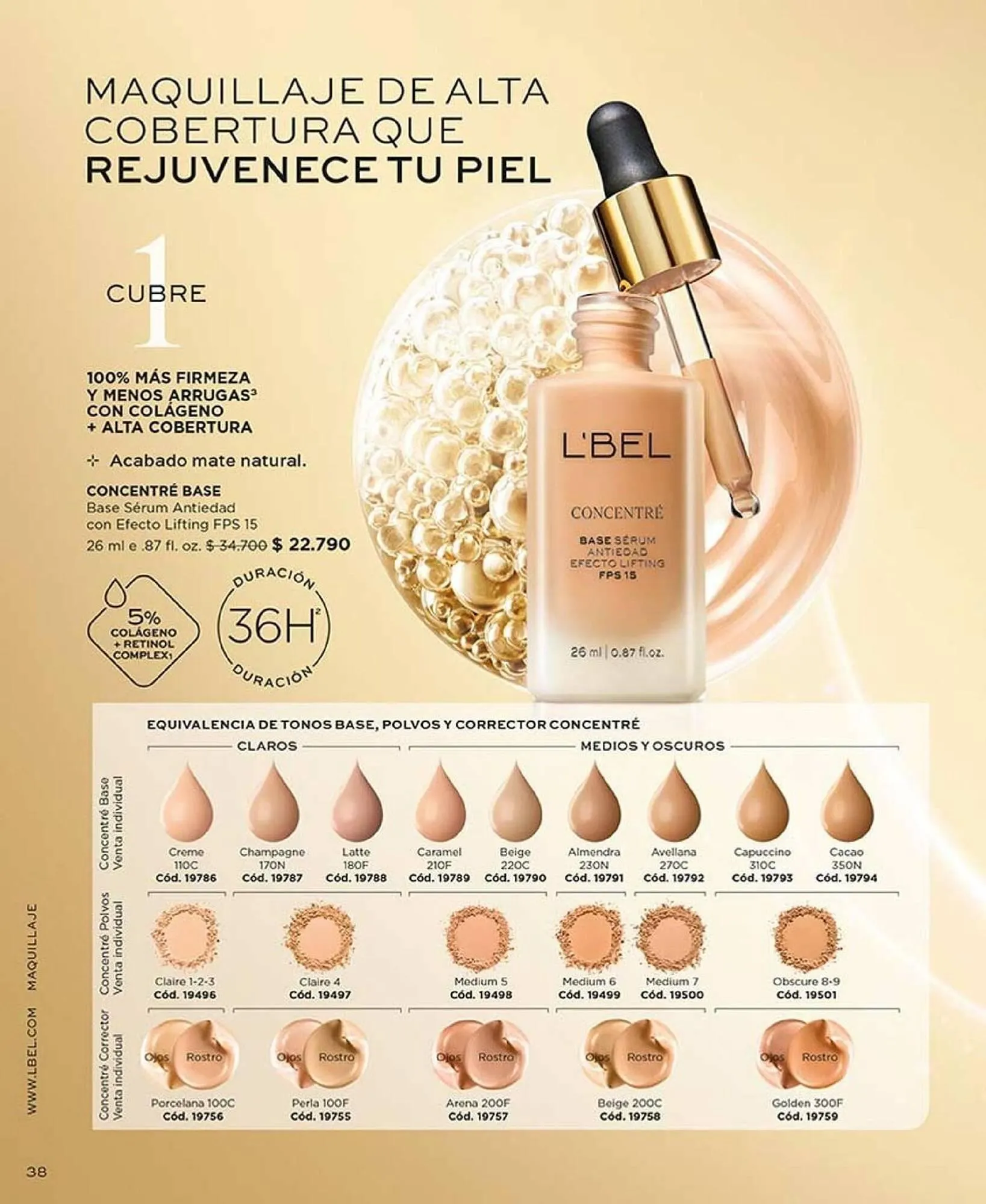Catálogo de Catálogo L'Bel 4 de marzo al 31 de marzo 2025 - Página 38