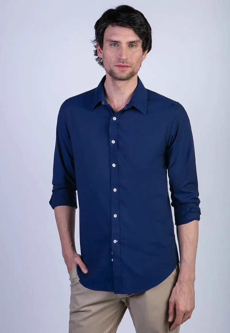 CAMISA KIRKLESS NAVY