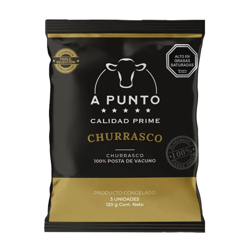 Churrasco A Punto 120 Grs