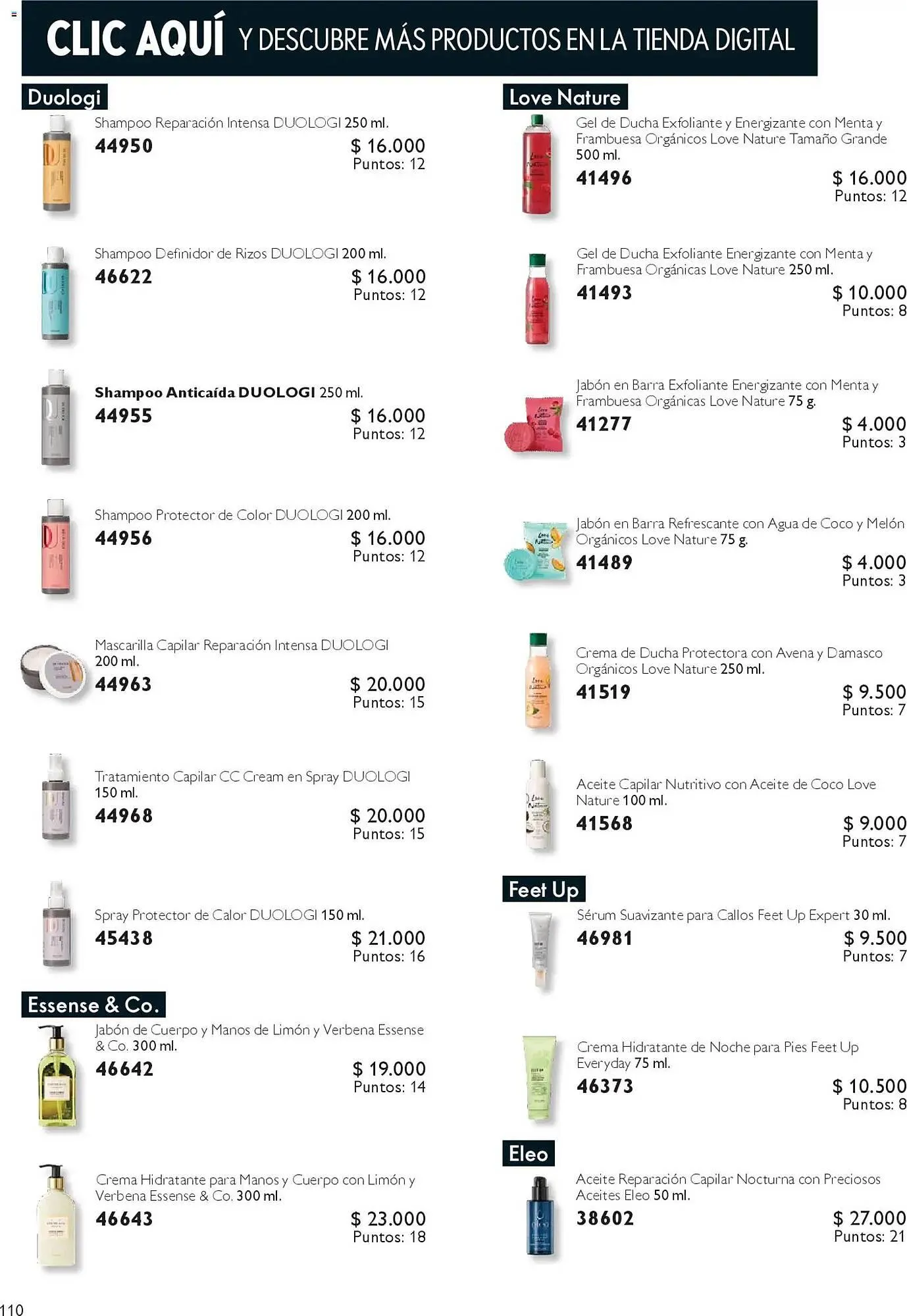 Catálogo de Catálogo Oriflame 18 de abril al 9 de mayo 2026 - Página 110