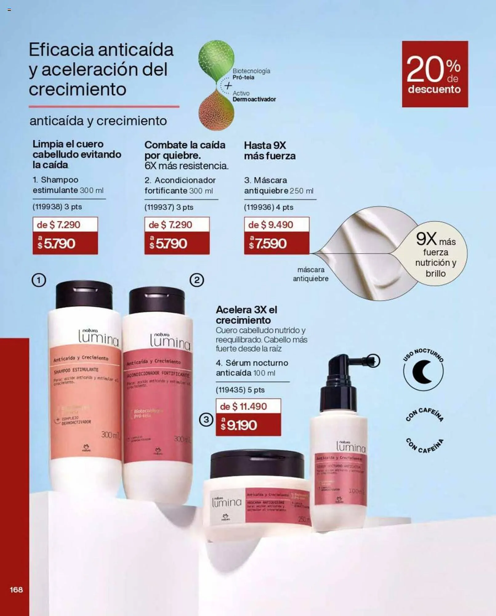 Catálogo de Catálogo Natura 1 de agosto al 31 de agosto 2023 - Página 168