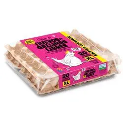 Huevos Blancos Cuisine & Co Gallinas Libres Extra Grandes 20 un.