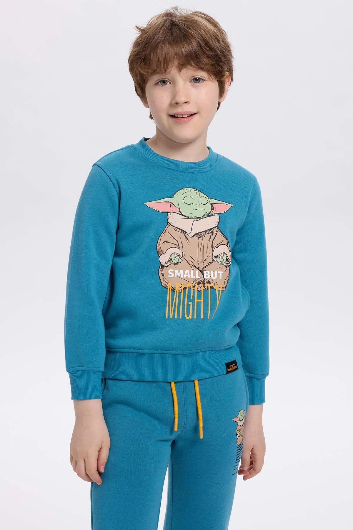 Polerón Niño Mandalorian Petróleo