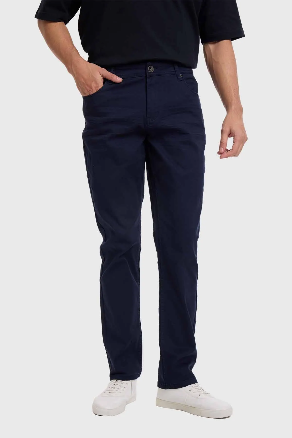 Jeans Hombre Slim Azul