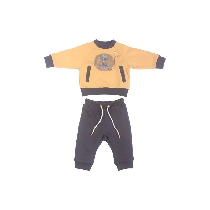 Buzo Bebe Niño Mostaza