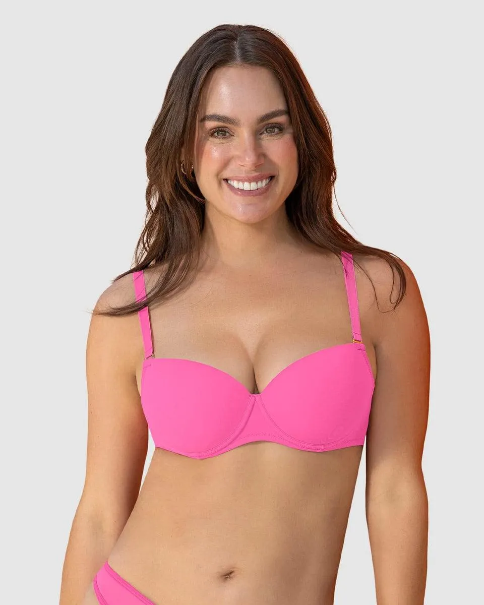 Sostén con realce incorporado y arco