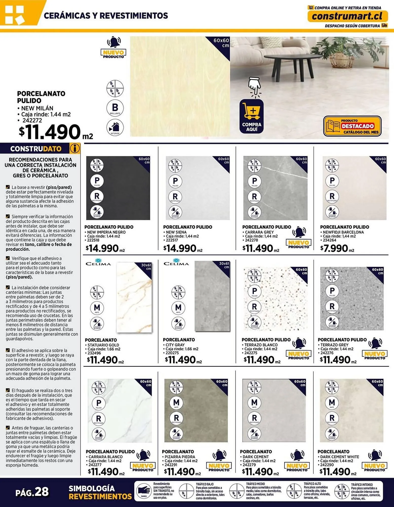 Catálogo de Catálogo Construmart 3 de abril al 28 de abril 2024 - Página 28