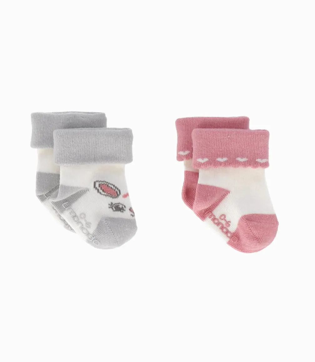 Pack Calcetín Recién Nacida 2 Pares