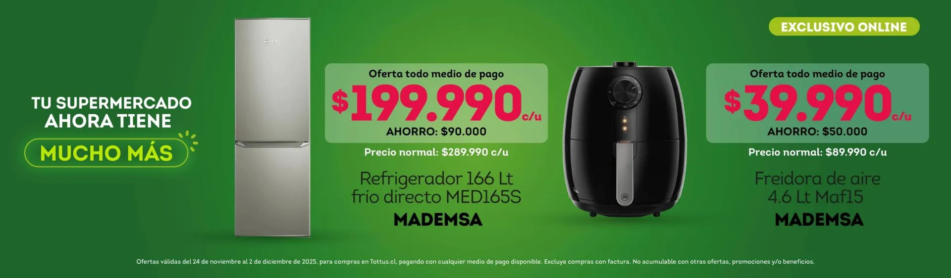 Catálogo de Catálogo Tottus 25 de noviembre al 5 de diciembre 2025 - Página 4