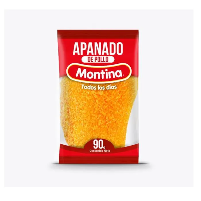 Apanado De Pollo Montina 90 Grs