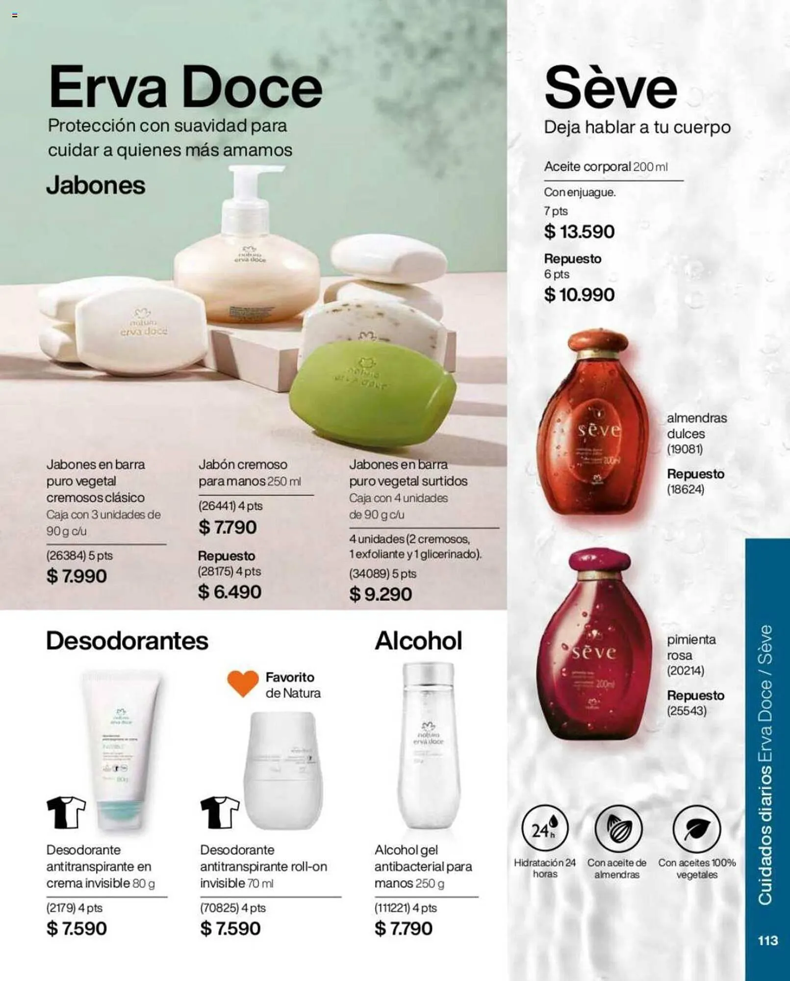 Catálogo de Catálogo Natura 1 de julio al 31 de octubre 2023 - Página 113