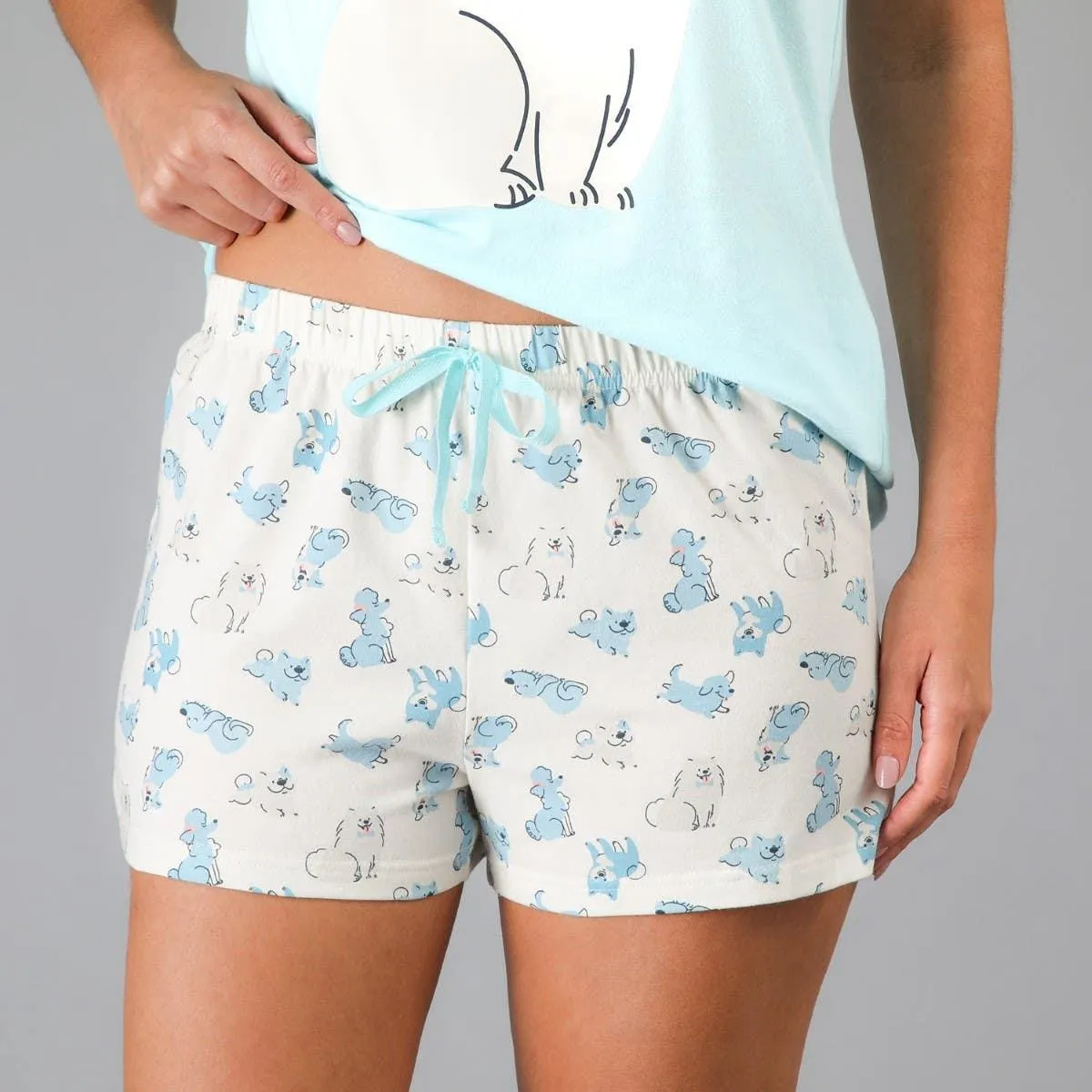 Pijamas Top M. Corta + Short