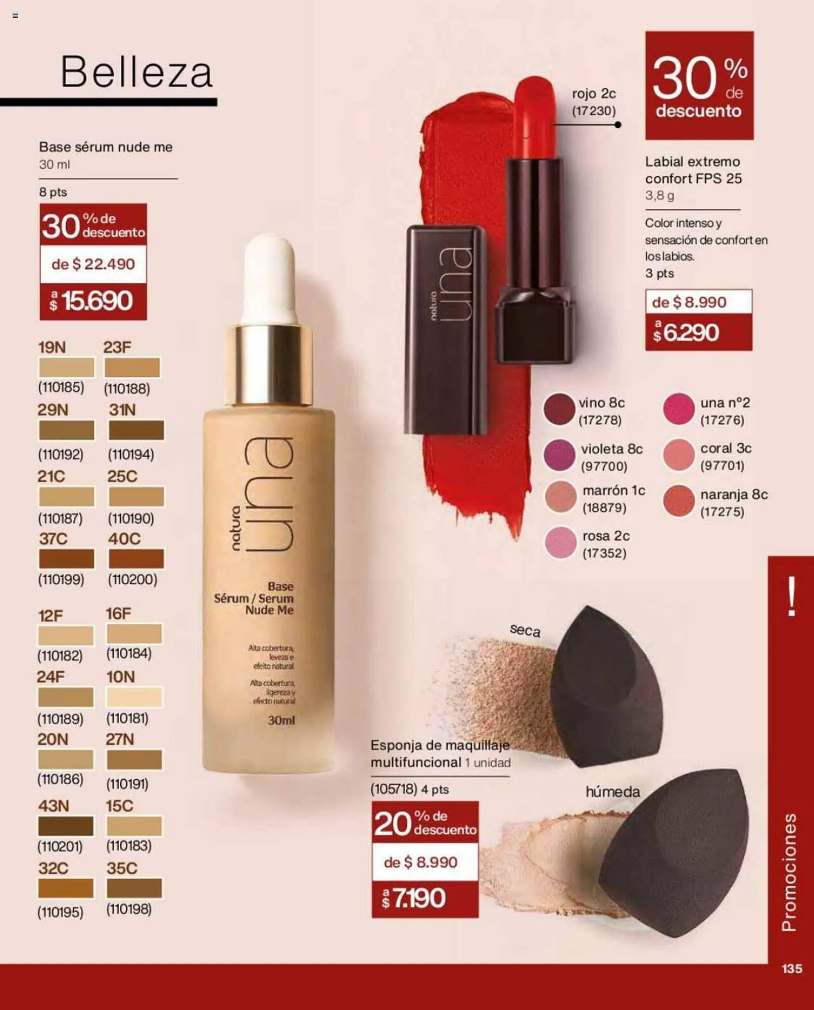 Catálogo de Catálogo Natura 1 de julio al 31 de octubre 2023 - Página 135