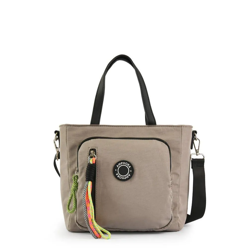 Barinas cartera bandolera grande taupe
