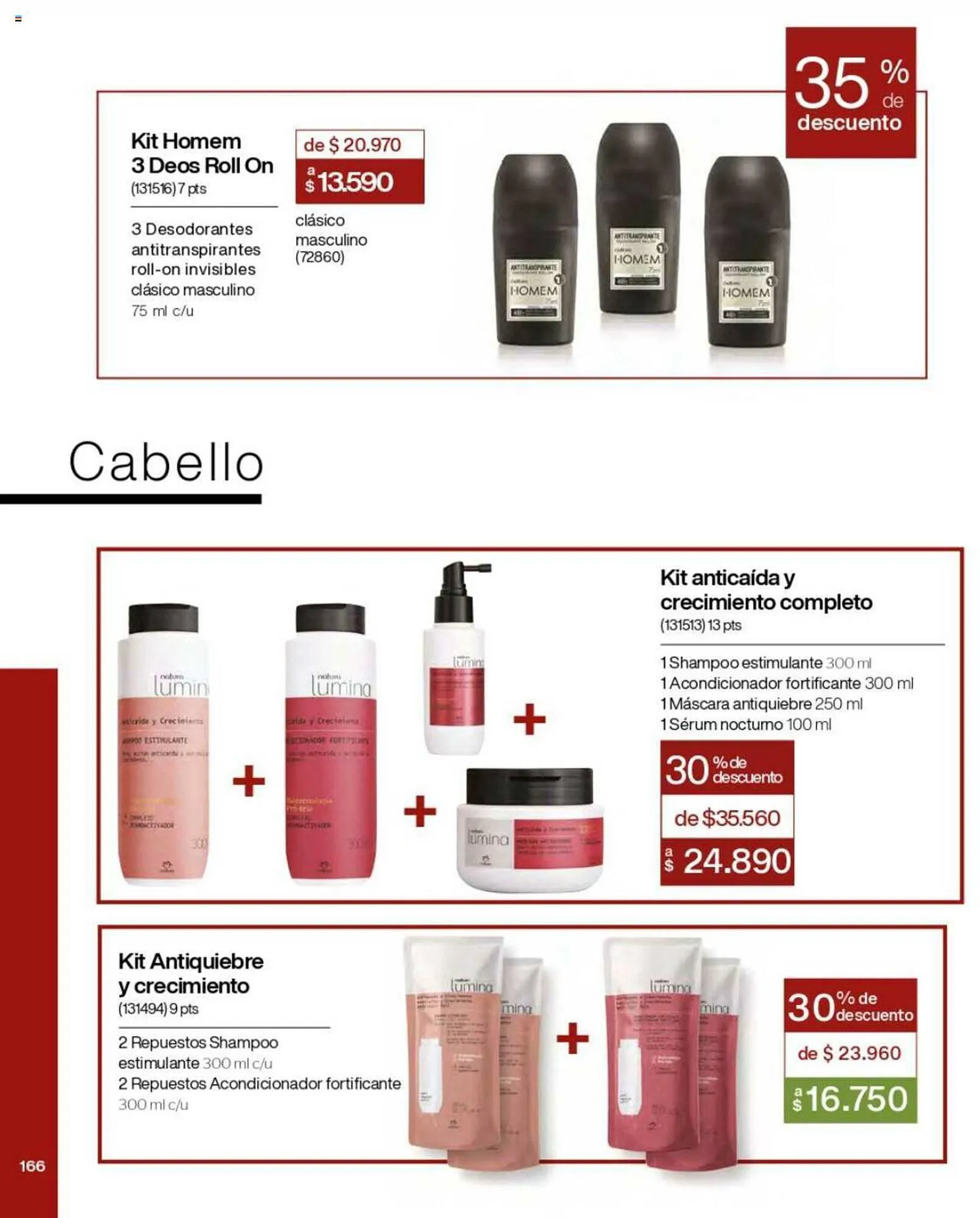 Catálogo de Catálogo Natura 1 de agosto al 31 de agosto 2023 - Página 166