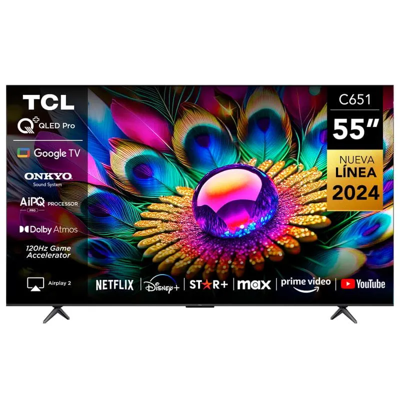 Smart Tv QLED 4K 55" C651 TCL