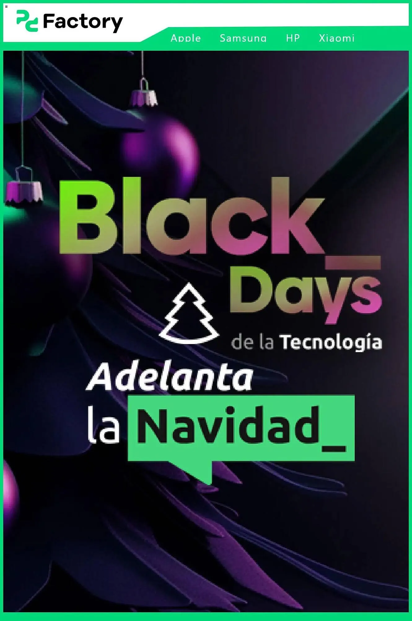 Catálogo de Catálogo PC Factory 26 de noviembre al 3 de diciembre 2025 - Página 1