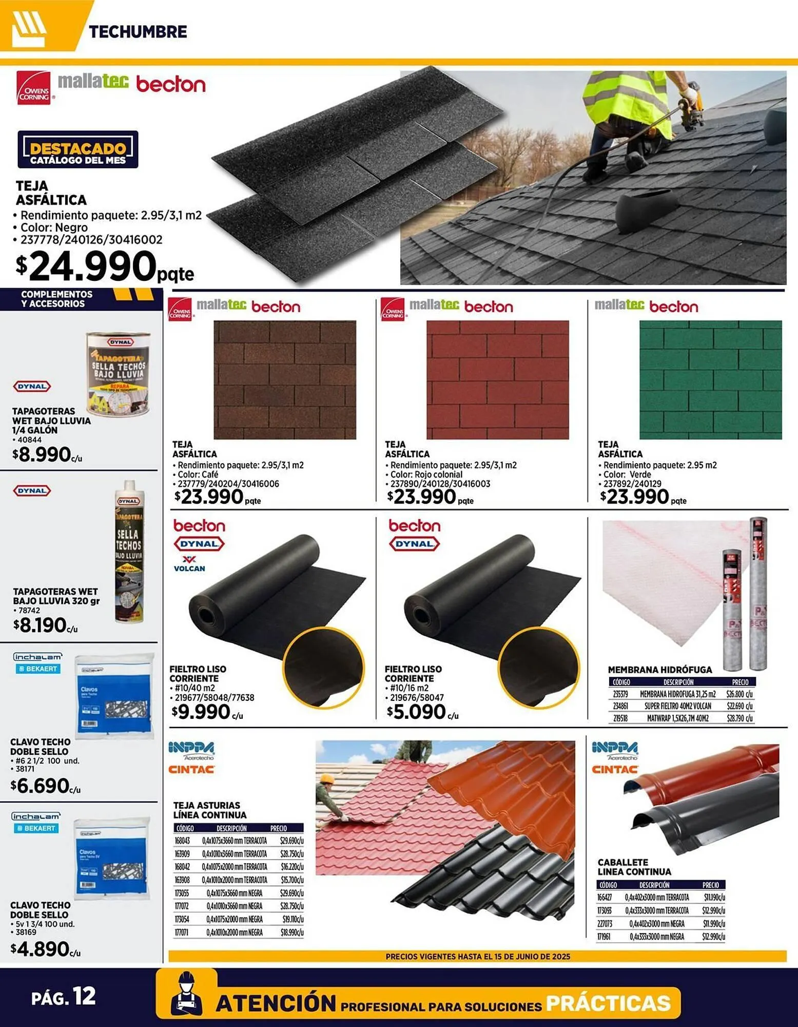 Catálogo de Catálogo Construmart 1 de julio al 31 de julio 2025 - Página 12