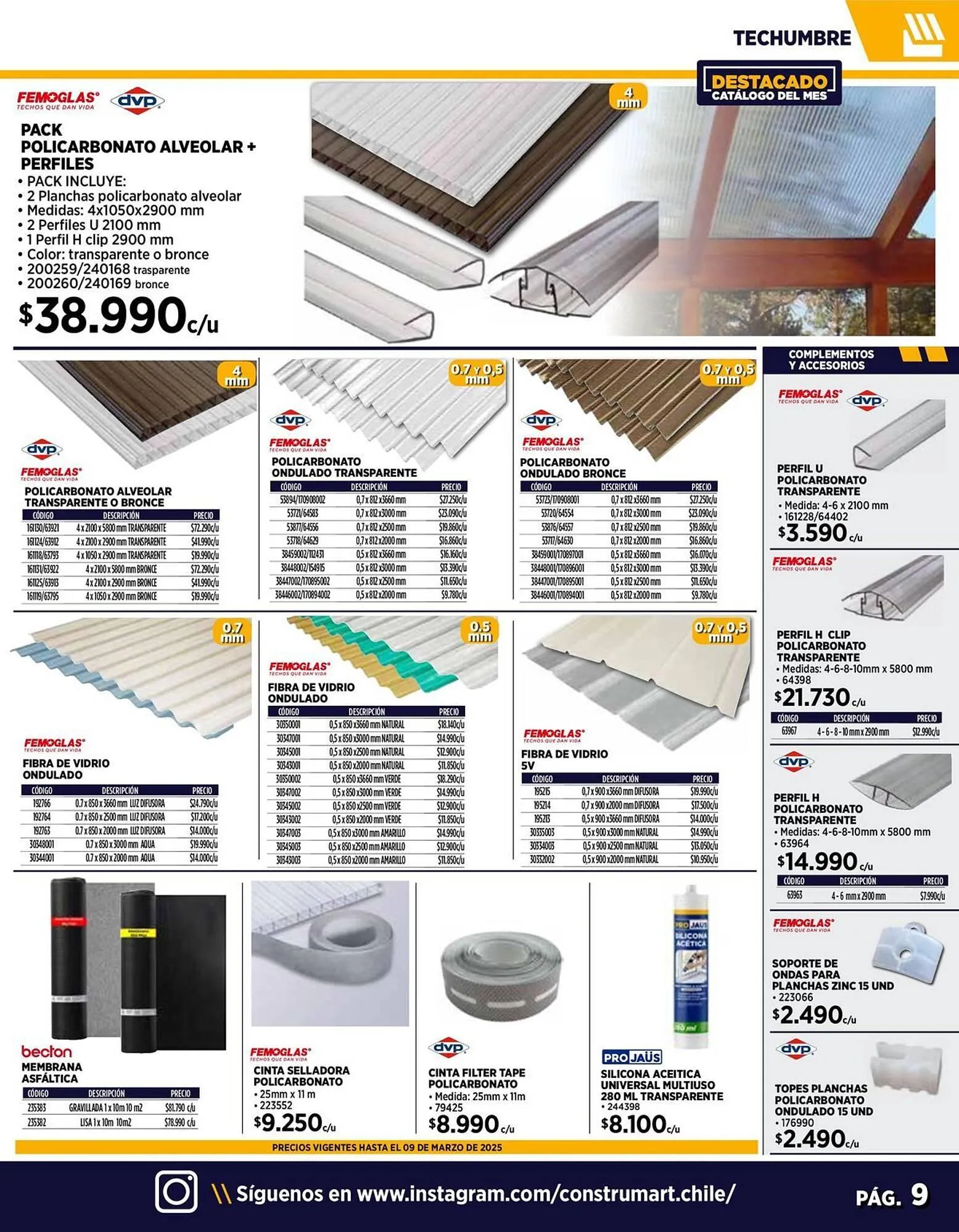 Catálogo de Catálogo Construmart 3 de marzo al 23 de marzo 2025 - Página 9