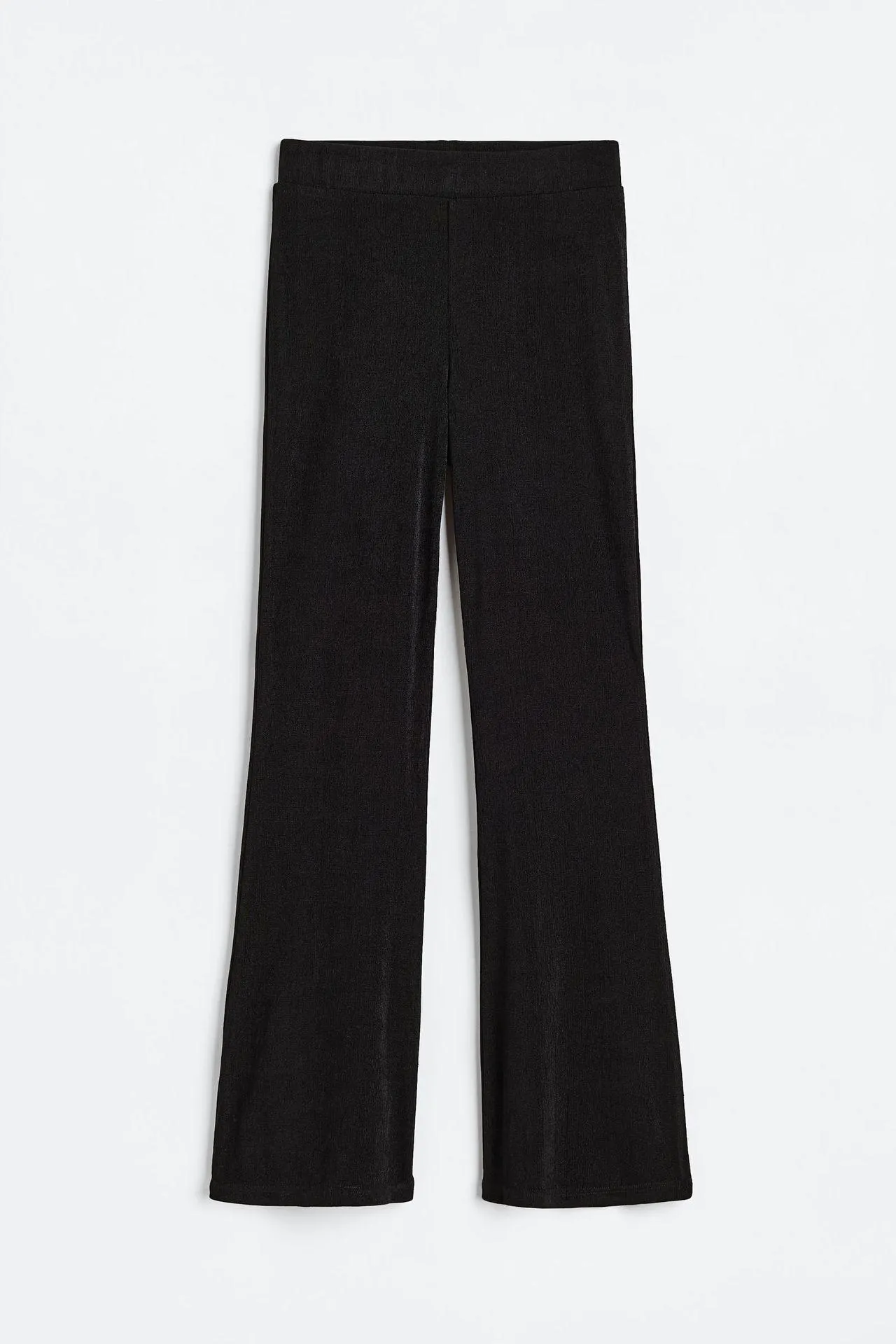 Leggings acampanados acanalados