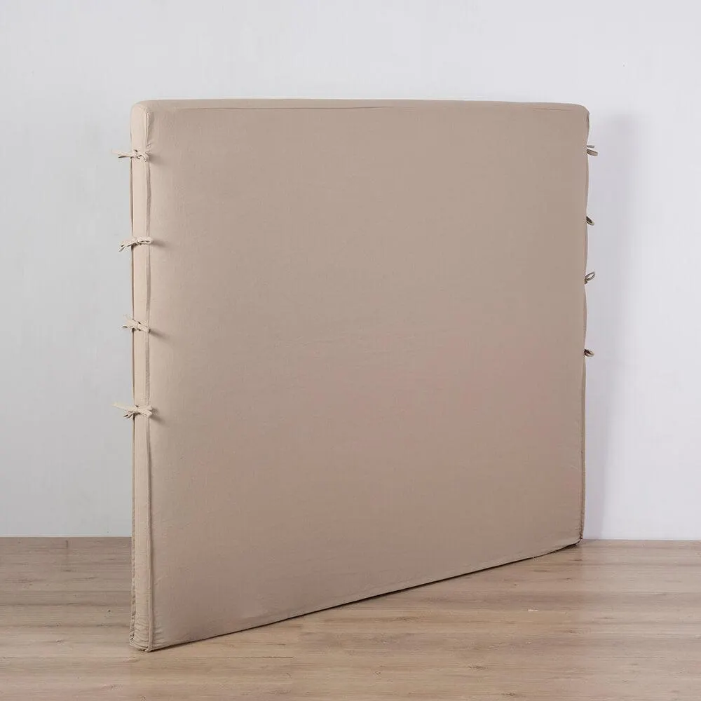 Respaldo Funda Algodón Amarras Visón