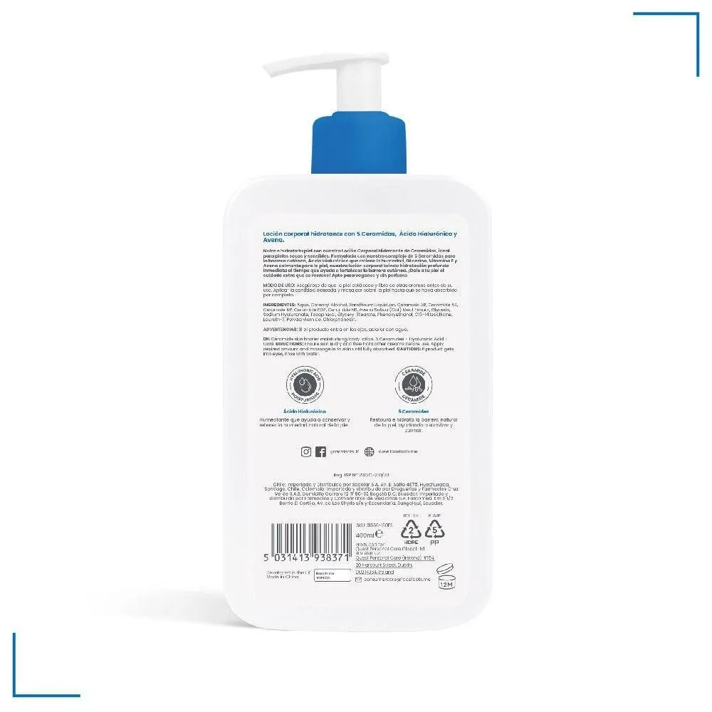 Loción Corporal Hidratante 400ml