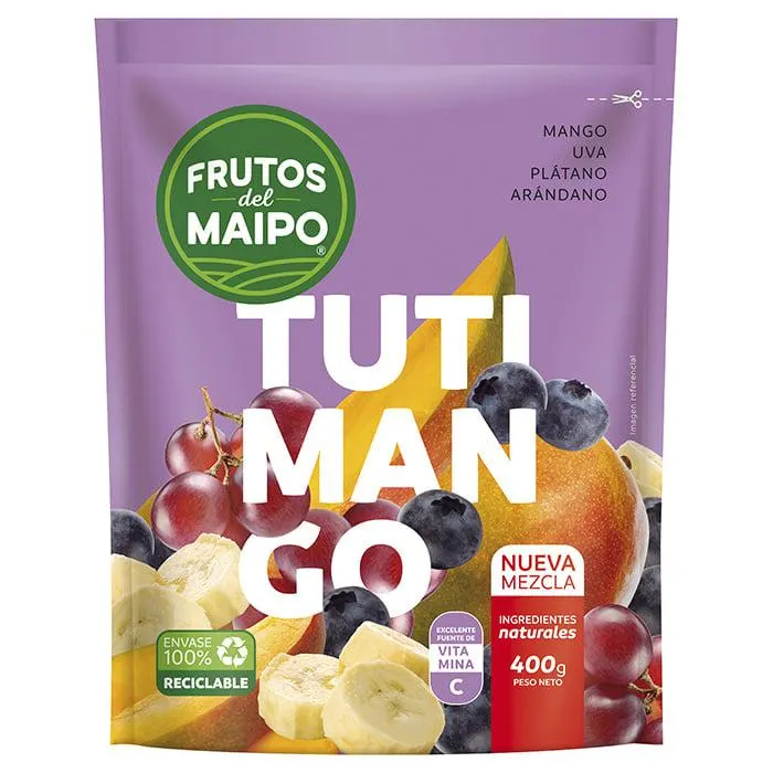Fruta Tutimango Frutos Del Maipo Congelada 400 gr