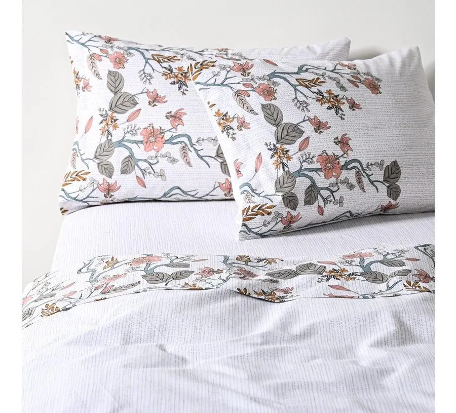 Sábanas 2 Plazas Bluejay 200 Hilos