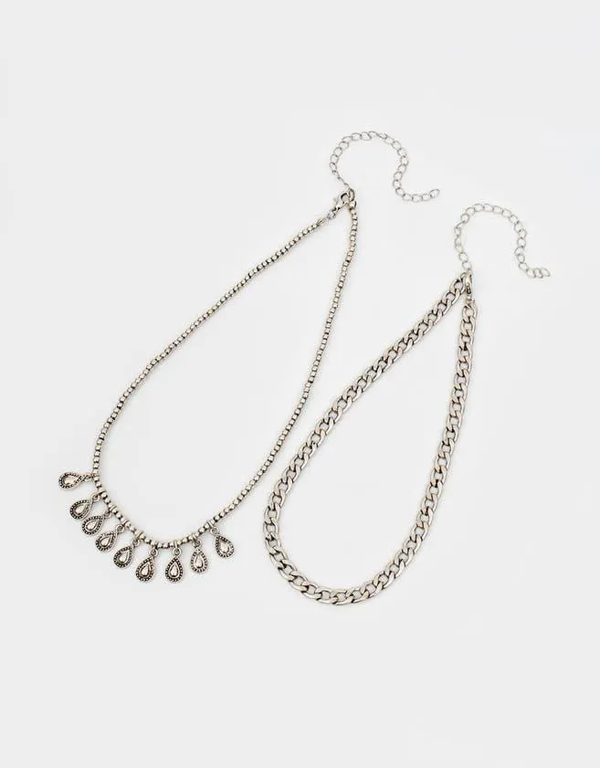 Set de collares cortos