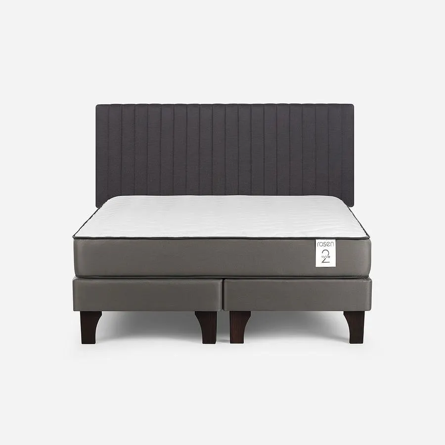Cama New Style 2 Plus de 2 Plazas + Respaldo Lucio