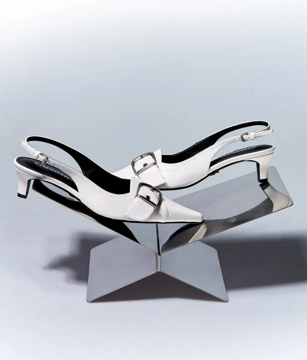 Zapato Tacón 1975 Efecto Cuero