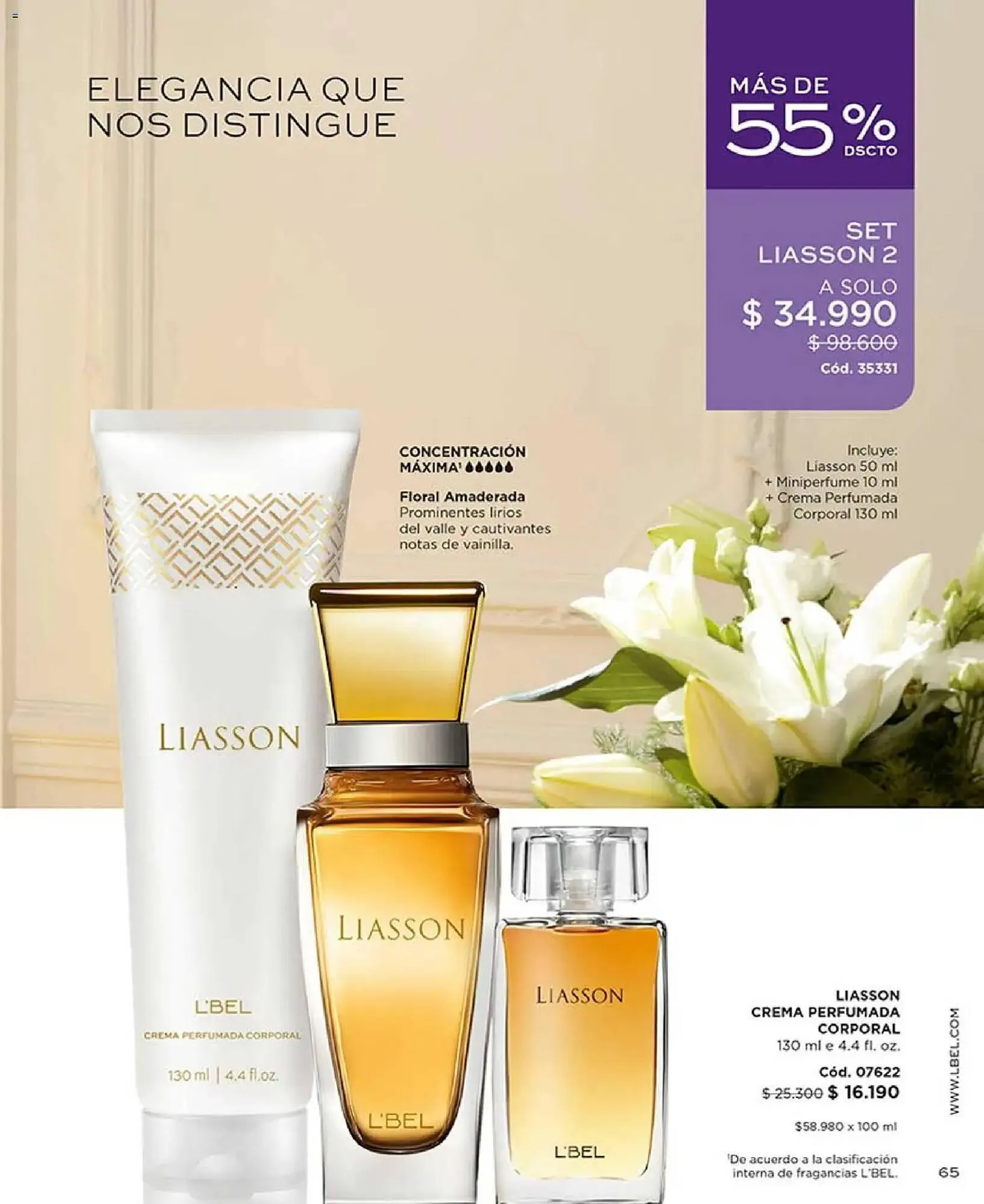 Catálogo de Catálogo L'Bel 30 de abril al 17 de mayo 2026 - Página 67