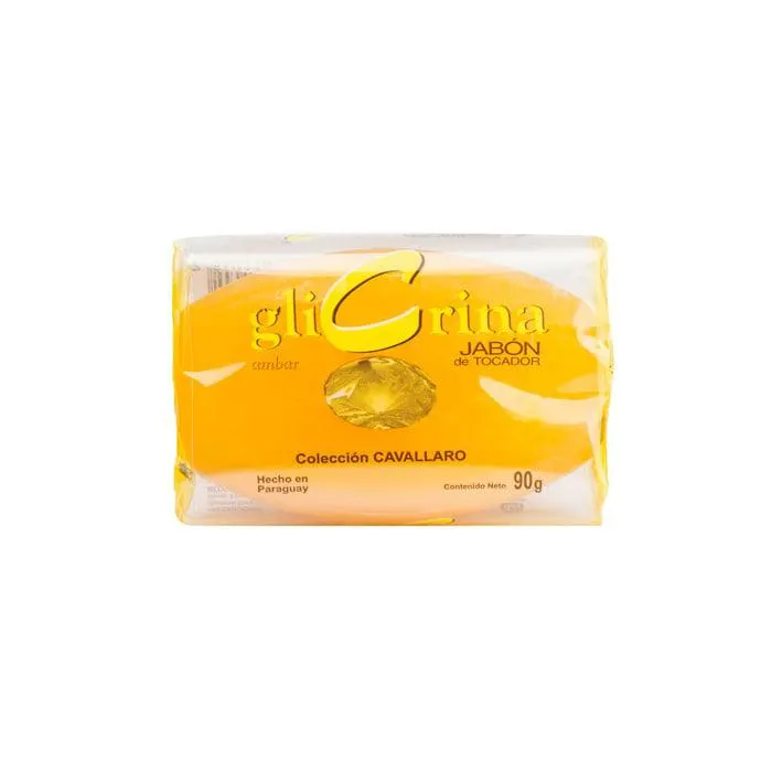 Jabón Glicerina C 90 gr Ambar
