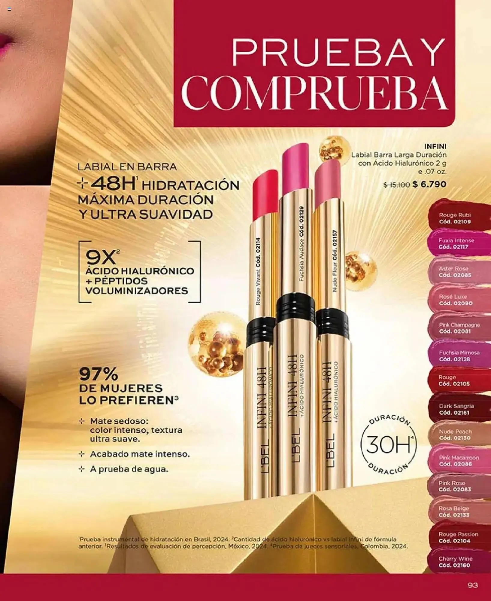 Catálogo de Catálogo L'Bel 14 de octubre al 1 de noviembre 2025 - Página 93