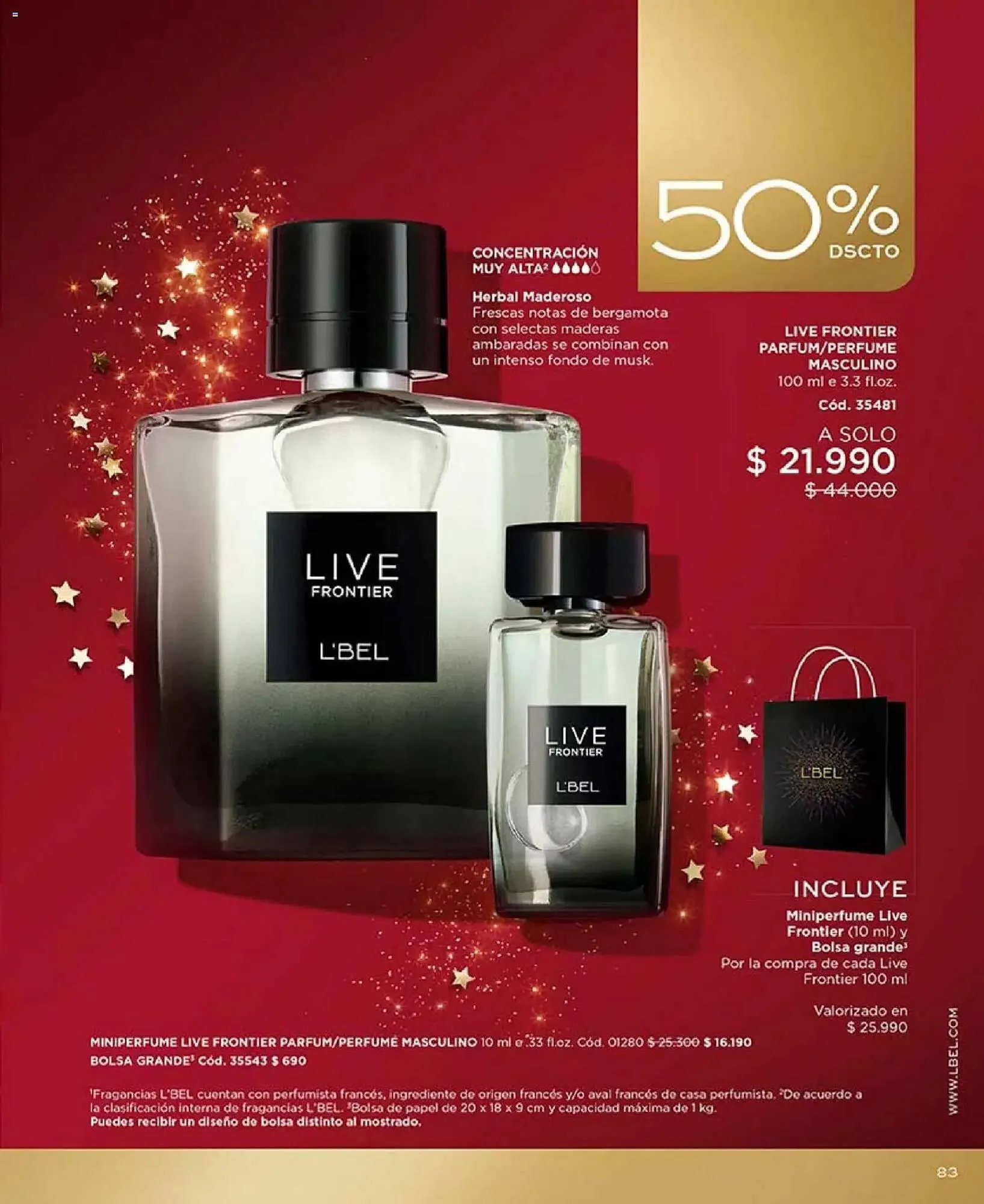 Catálogo de Catálogo L'Bel 30 de noviembre al 1 de enero 2026 - Página 83