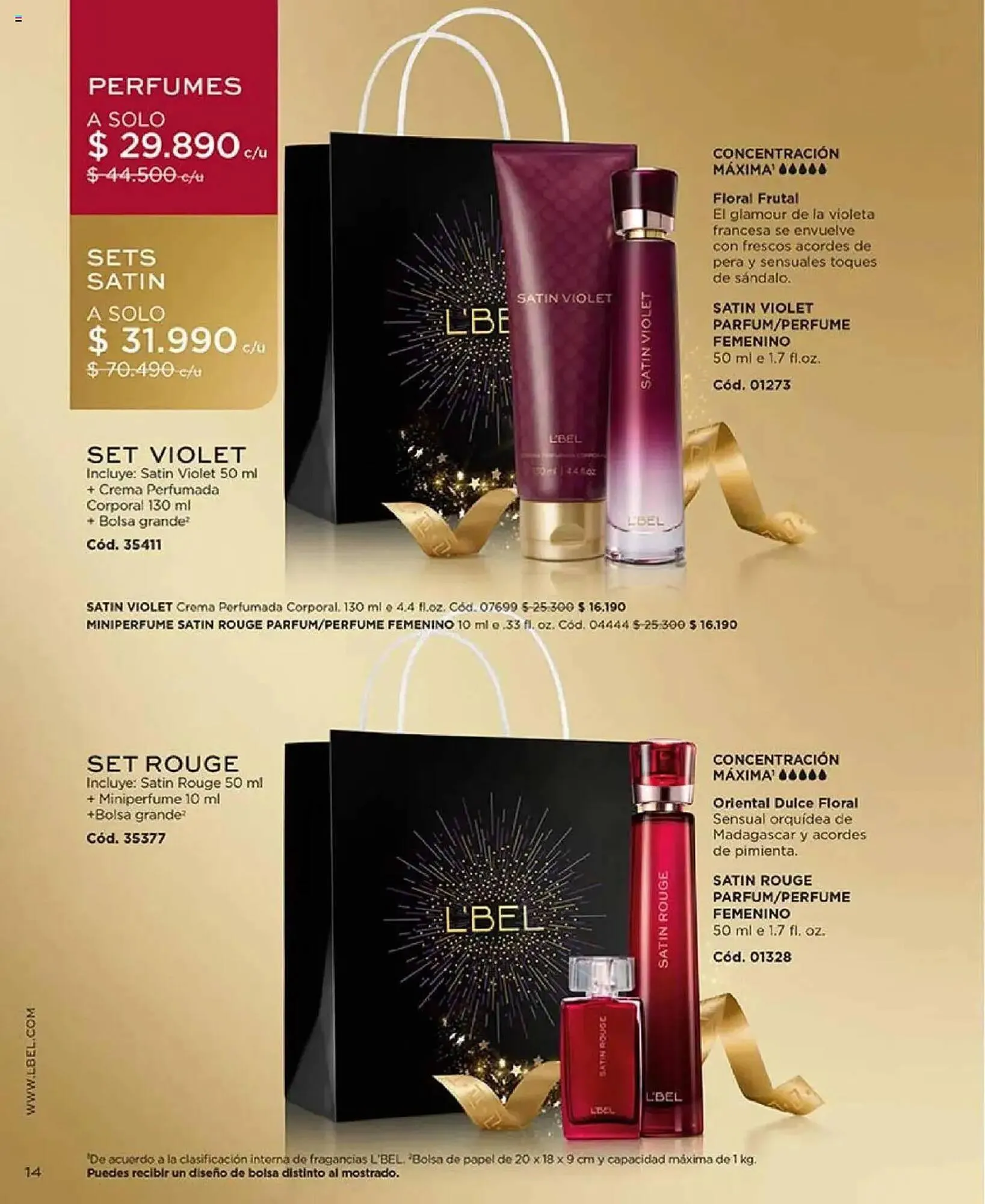 Catálogo de Catálogo L'Bel 14 de octubre al 1 de noviembre 2025 - Página 14