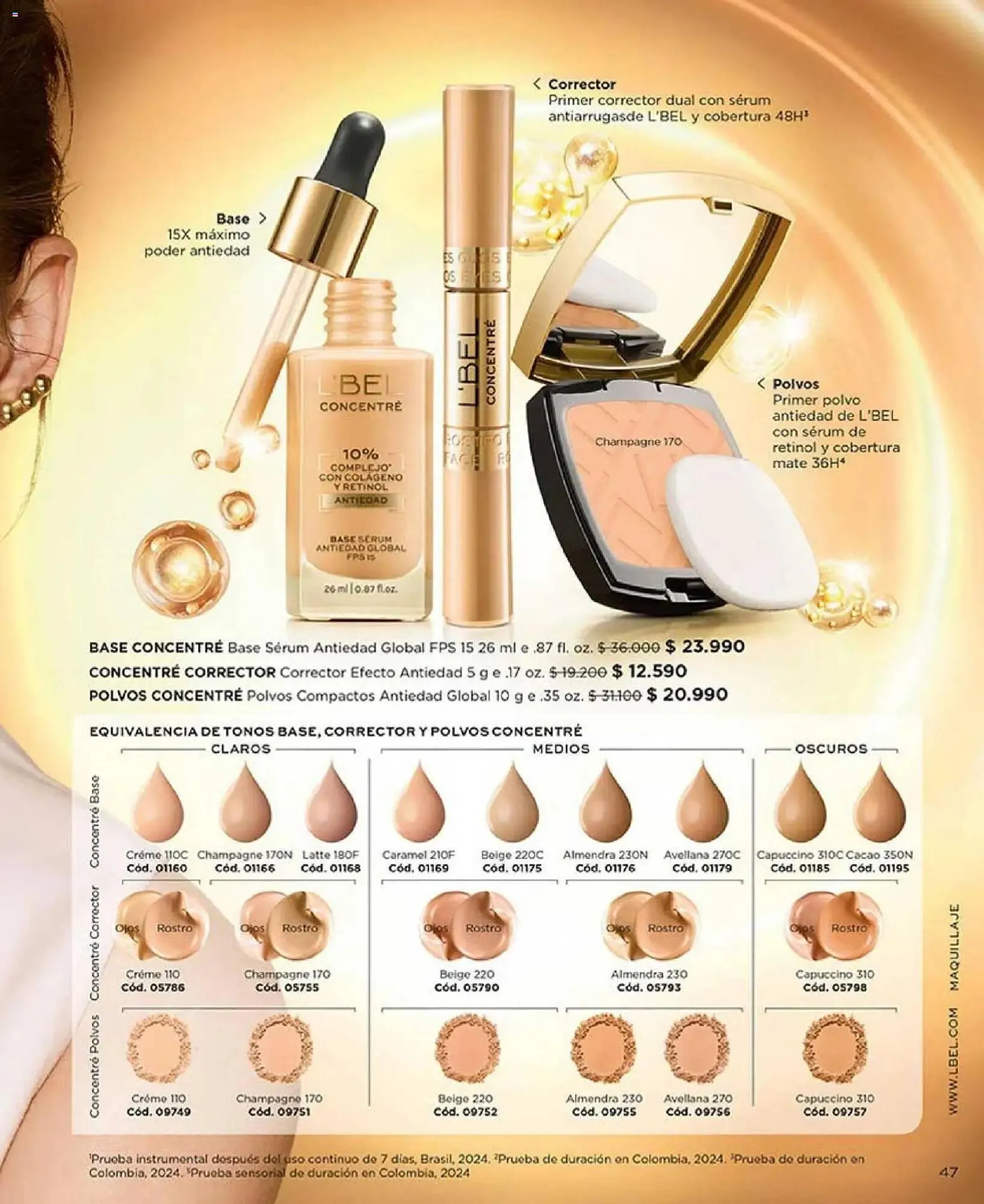 Catálogo de Catálogo L'Bel 30 de noviembre al 1 de enero 2026 - Página 47