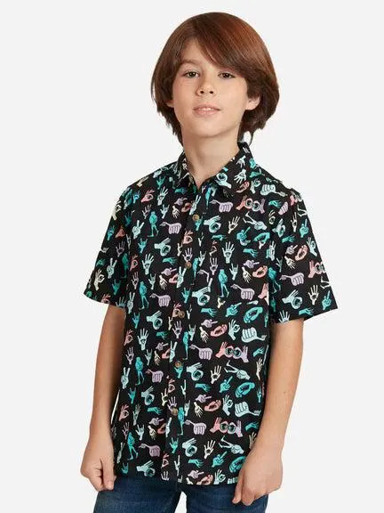 CAMISA MC CRAZY HAND SHIRT