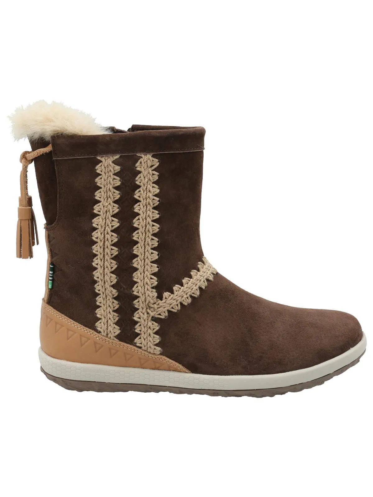 Botín Cuero Mujer Andalea Chocolate Rockford