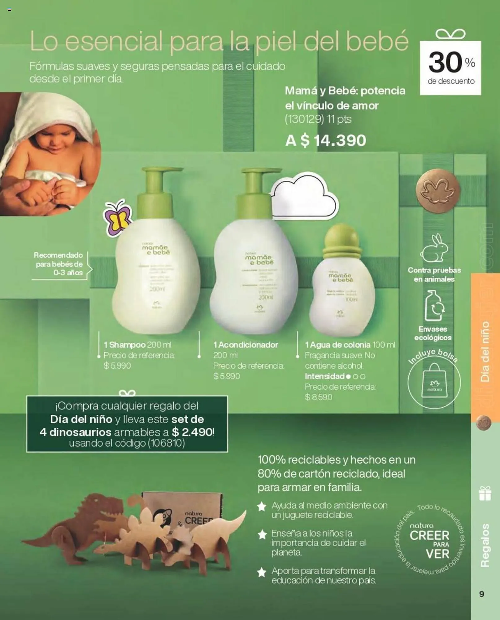 Catálogo de Catálogo Natura 1 de julio al 31 de octubre 2023 - Página 9