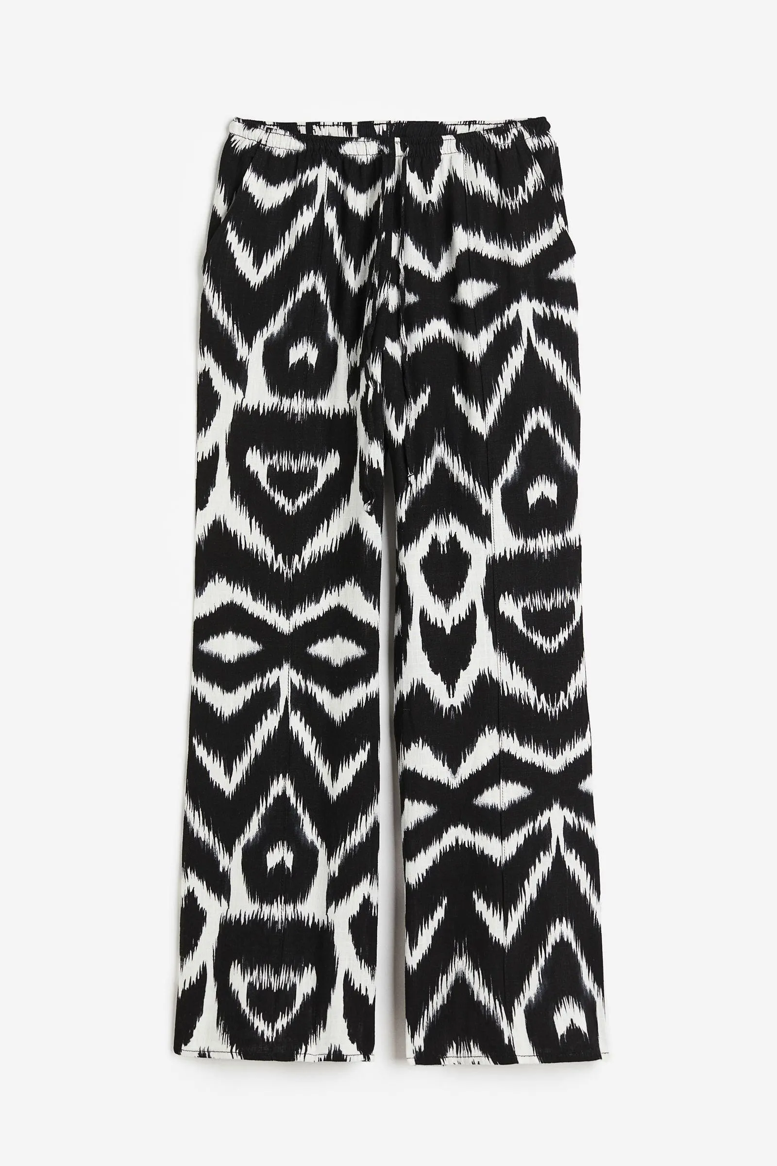 Pantalón en mezcla de lino