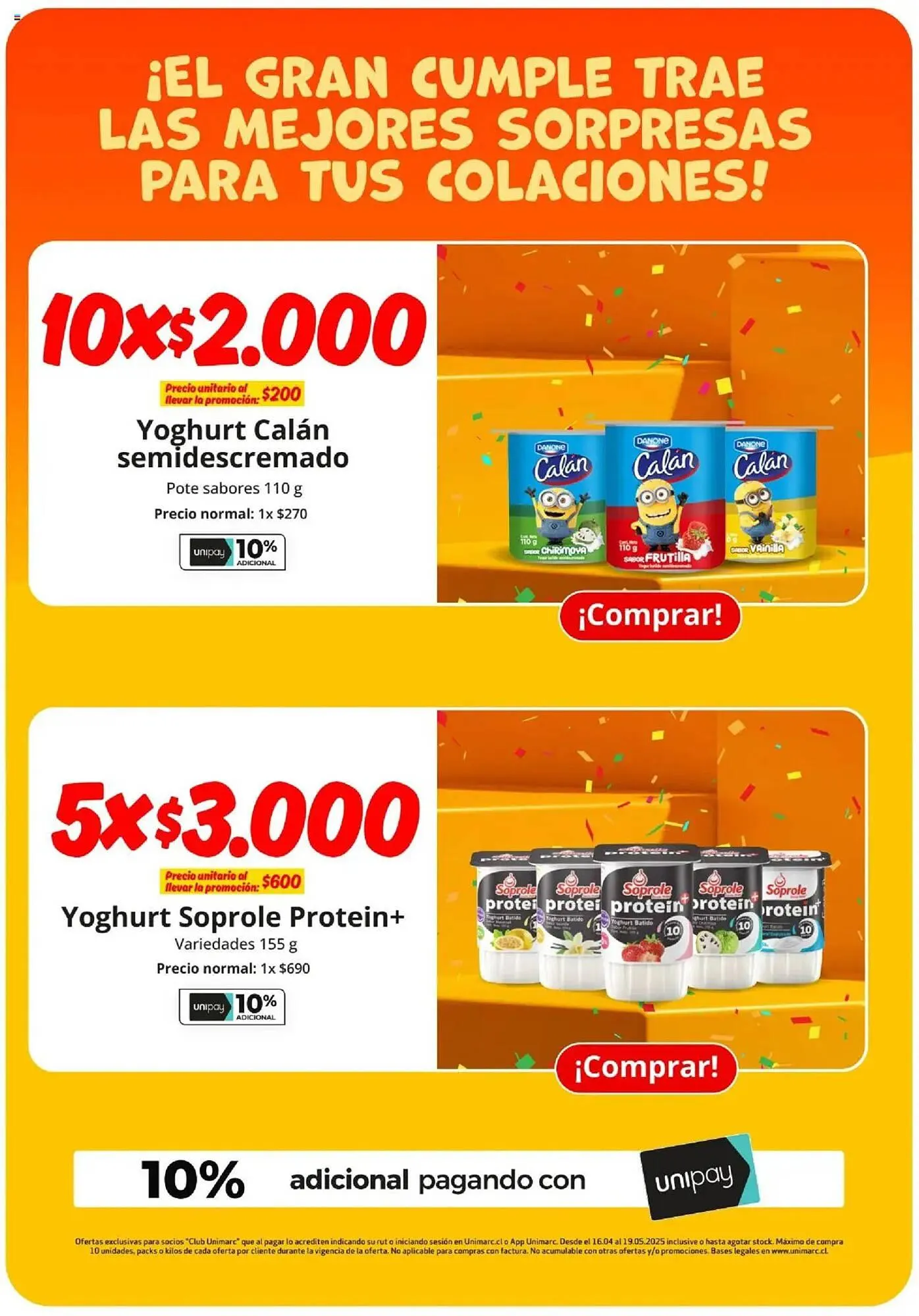 Catálogo de Catálogo Unimarc 16 de abril al 19 de mayo 2025 - Página 5