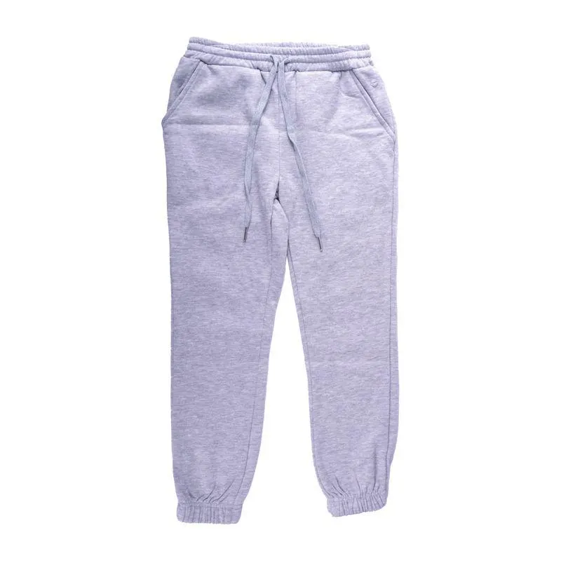 Pantalón Buzo Niña Gris claro